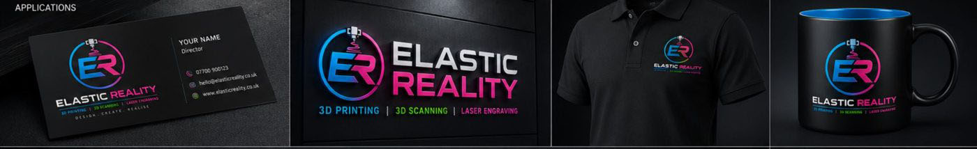 Elastic Reality branded gear examples
